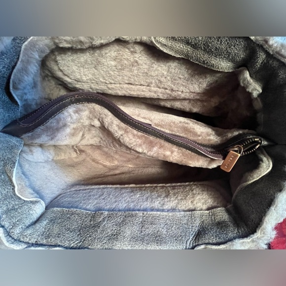 Céline Shearling Boogie Bag - Picture 5 of 7